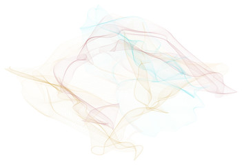 Obraz premium Abstract illustrations of smoky line art, conceptual. Pattern, wallpaper, design & texture.