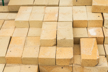 Folded yellow bricks
