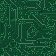 pattern of electronic circuit
