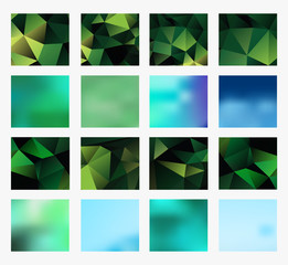 abstract green background