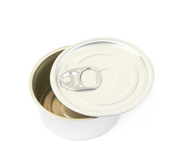 Metal tincan isolated