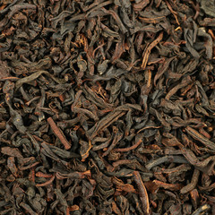 Surface covered with tea leaves