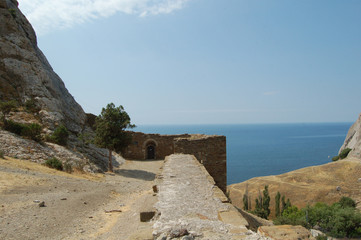 Fototapeta na wymiar ancient fortress