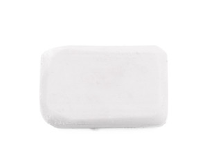 Rubber eraser isolated