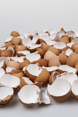 Broken eggshells