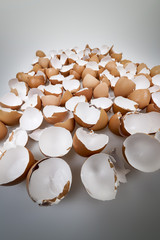 Broken eggshells