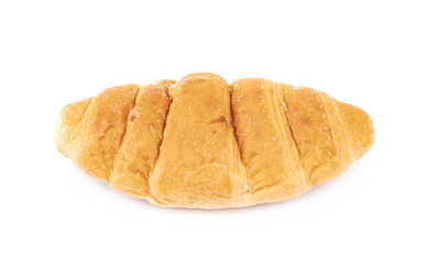Croissant pastry bun isolated