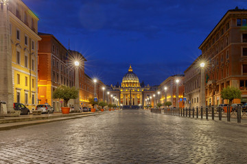 Rome. Saint Peter's Cathedral.