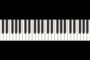 Fototapeta premium Piano Keyboard, Musical Instrument