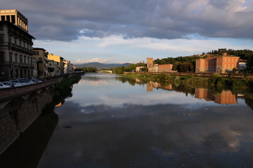 Obraz premium Arno in Florence