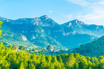 Serra Tramuntana mountain range at Mallorca, Spain