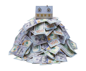 House on Money Pile