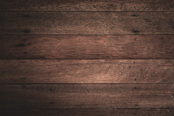 Naklejka premium Vintage style of wood board close up.