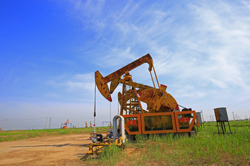 The oil pump, industrial equipment