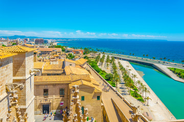 Parc de la Mar at Palma de Mallorca, Spain © dudlajzov