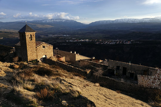 Mountain church, Santa Engracia, Catalonia, Spain