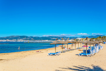 Beach at El Coll d'en Rabassa, Mallorca, Spain © dudlajzov