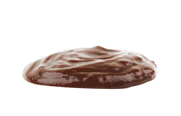 Splash of barbecue sauce isolated