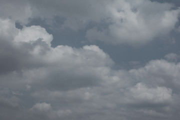 Fototapeta premium Gray cloudy sky background