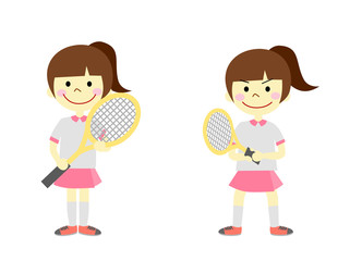 テニス　女の子