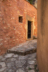 Fototapeta na wymiar stone passageway in france