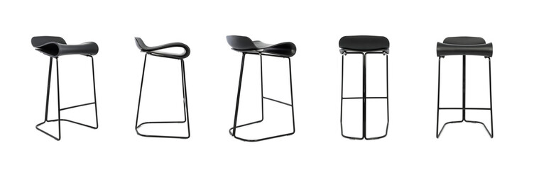 Stool All Angles Black