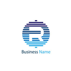 Letter R Logo Template Design