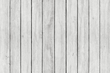 Wood texture background, white wood planks. Grunge washed wooden wall pattern