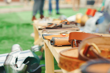 the iron hats of the knights