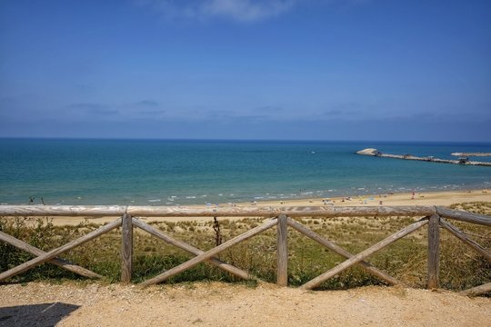beach of punta penna in Vasto 