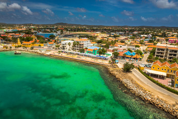 Fototapeta na wymiar Welcome to Bonaire, Divers Paradise