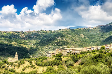 National park Cilento village