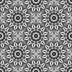 Unique, abstract geometric pattern. Seamless vector illustration. For design, wallpaper, background