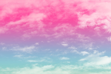 sun and cloud background with a pastel colored

