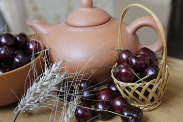 Черешня, вишня, ягода