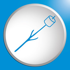 Zephyr on skewer icon