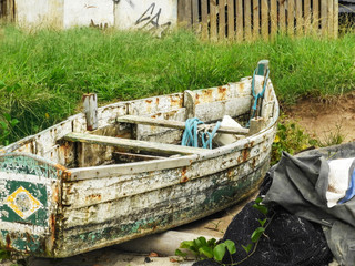 Bote abandonado