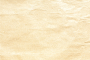 Old crumpled brown paper texture