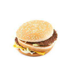 Generic burger composition isolated