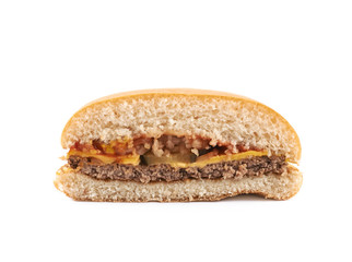 Generic burger composition isolated