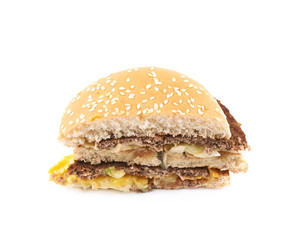 Generic burger composition isolated