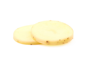 Raw potato composition isolated