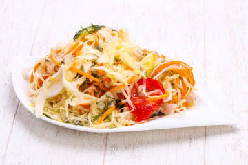 Traditional fermented cabbage