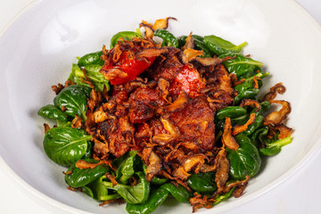 Fried chicken liver