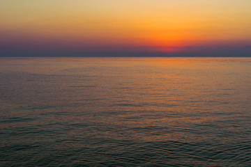 Obraz premium Dawn at the Sea