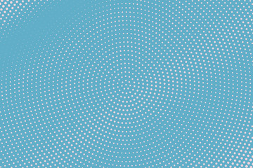 Light Blue halftone background. Digital gradient. Abstract backdrop with circles, point, dots.
