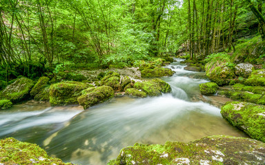 Obraz premium Cascades du hérisson