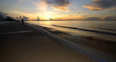 Fototapeta premium Thai Fishermen 