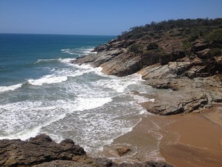 Bucht, Meer, Wellen, Steinbucht, Paradies