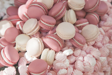 Pink Macaron Sweets